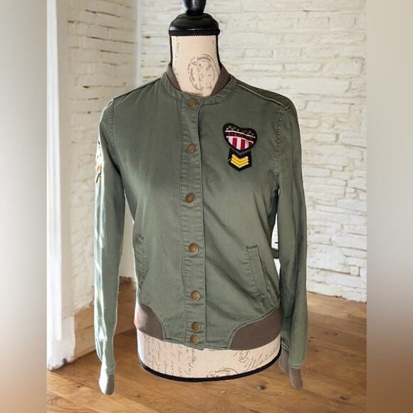 Bethany Mota Army Jacket S - Picture 1 of 12